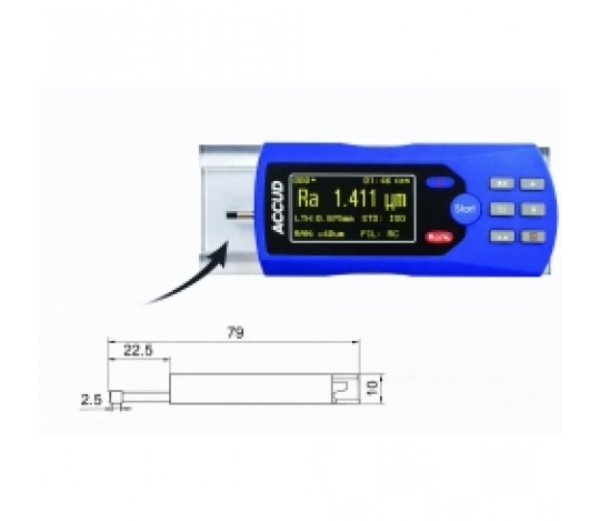 ACCUD SR200-02 doplňková sonda k SR200 pro zakřivené povrchy