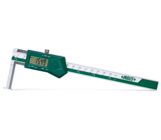 INSIZE 1520-150 digitální posuvné měřítko na vnitřní drážky 11-150mm / 0,01mm