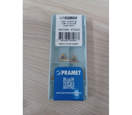 VÝPRODEJ - PRAMET TCMT 110202E-FM:T8315