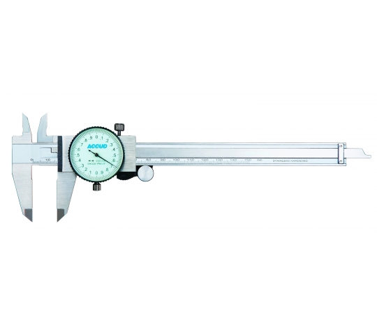 ACCUD 101-006-11P posuvné měřítko odoloné pro otřesům (0.01mm)