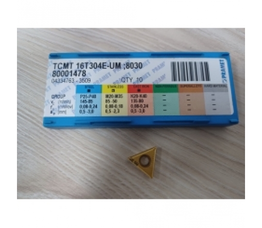 VÝPRODEJ - PRAMET TCMT 16T304E-UM ;8030