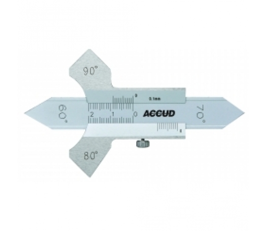 ACCUD 971-008-01 měrka pro svářeče 0 -10mm / 0-20mm / 60; 70; 80; 90°