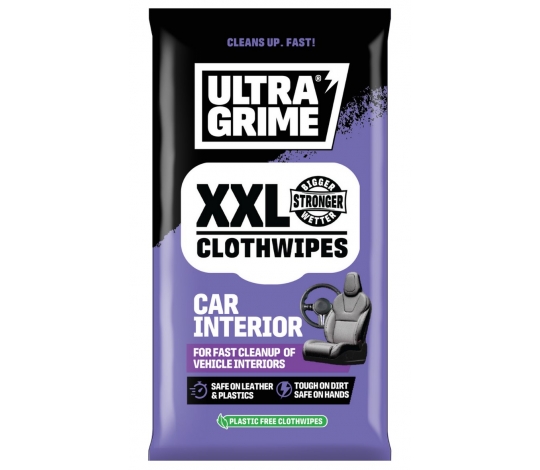 Profi čisticí ubrousky ULTRAGRIME CAR INTERIOR 20ks XXL