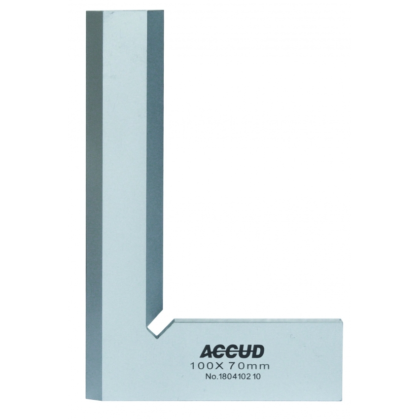ACCUD 832-004-00 90° nožový úhelník 100x70mm ( DIN875 třída 00 )