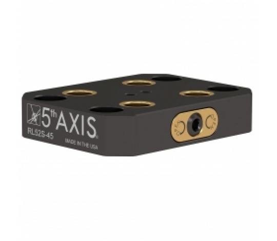 RL52S-45 Základní upínací deska single - 52mm - RockLock 128,27mm x 100mm x 25mm