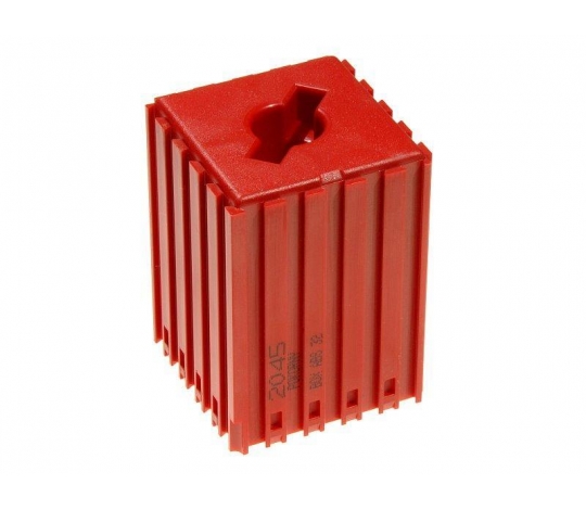 2045 BOX ABS 32 červený