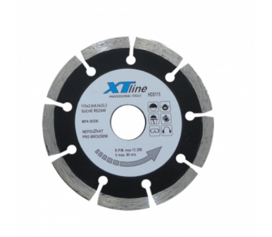 VÝPRODEJ - Kotouč diamantový segmentový 230x2,7x22,2mm