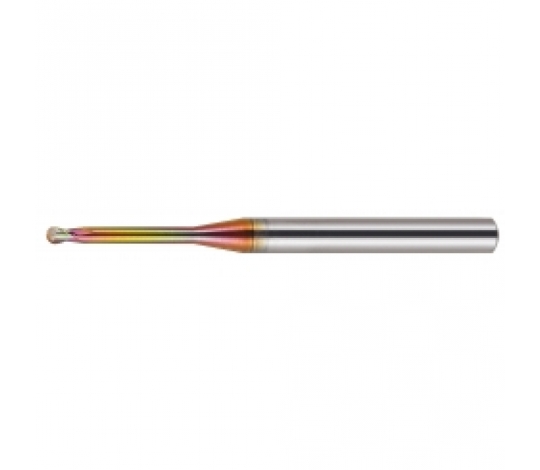 TK stopková fréza kopírovací s prodlouženým krkem SBFV00504, 0,5x0,5 mm, R0,25