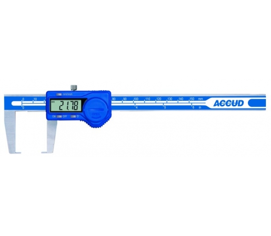 ACCUD 133-012-11 digitální posuvné měřítko pro vnější drážky 300mm/12