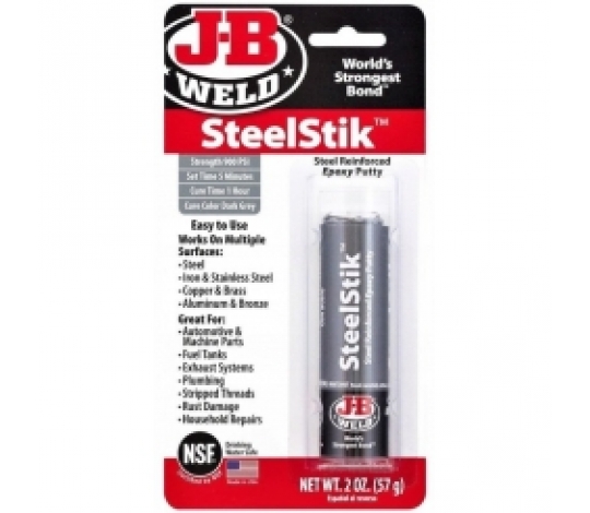 J-B WELD 8267 epoxidový tmel pro opravy kovových materiálů SteelStik ( 57g )