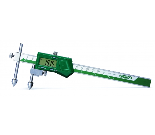 INSIZE 1192-200A digitální posuvné měřítko pro měření rozteče děr 10-200mm / 0,01mm