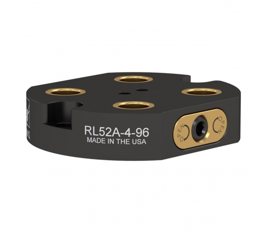 RL52A-4-96 Základní upínací deska single - 52mm - RockLock Ø116mm x 25mm