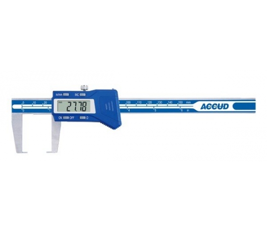 ACCUD 133-006-11 digitální posuvné měřítko pro vnější drážky 150mm/6