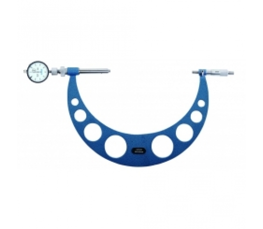 ACCUD 430-008-01 mikrometr 100-200mm s číselníkovým úchylkoměrem (0.01mm)