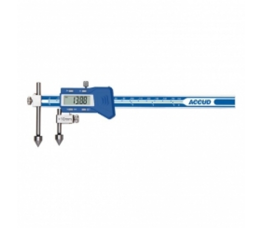 ACCUD 151-006-05 nastavitelné digitální posuvné měřítko pro měření roztečí 5-150mm ( 0.01mm/0.0005