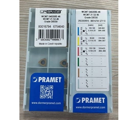 VÝPRODEJ - PRAMET WCMT 040208E-46 ;D8330
