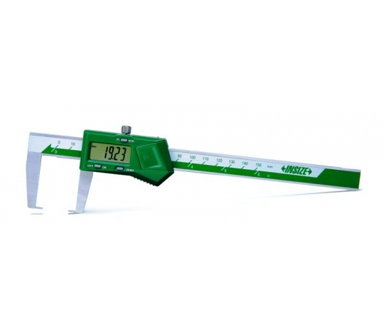 INSIZE 1187-150A digitální posuvné měřítko pro měření v drážkách 0-150mm / 0,01mm