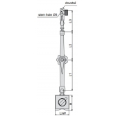ACCUD 279-100-01 univerzální magnetický stojánek  147/130/76mm ( 100kgf )