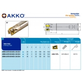 Stopková fréza čelní AKKO MAKINA AEM90-LN15T6-D40-W32-L150-Z03-H