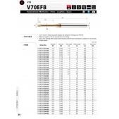 TK stopková fréza standardní V70EFB01212, 1,2x12mm