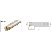 Stopková fréza čelní AEM90-XO09-D20-C20-L170-Z03-H
