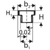 Volný drážkový kámen broušený pro středění 37 5375 - 10mm