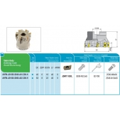 Fréza nástrčná vysokoposuvová AHFM-JD1003-D040-A16-Z06-H