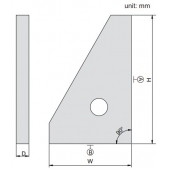 ACCUD 643-024-01 granitový blok 630x400mm
