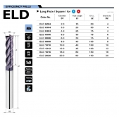 TK stopková fréza standardní s prodlouženou řeznou částí ELD0404, 4x25mm