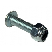 MetalCraft MC064 Sada šroubů s šestihrannou hlavou 5 mm x 20 mm s maticemi (obsah: cca 50)