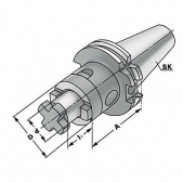 UPEC - Upínač nástrčné frézy 40mm / SK40 DIN69871 / L60, AD -COMBI
