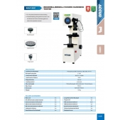 ACCUD RBV150C tvrdoměr BRINELL / ROCKWELL / VICKERS