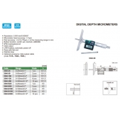 INSIZE 3540-300 digitální mikrometrický hloubkoměr 0-300mm / 0,001mm