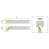 Soustružnický držák VBD SVACR 1212 G11-S