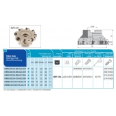 Fréza nástrčná čelní 90° AFM90S-SD1204-D100-A32-Z08-H