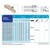 Zapichovací nůž čelní - pravý 4mm, AAKT-IG-R-2525-pr. 72-110mm-4-T25