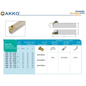 Profilový nůž přímý pro řemenice AKKO POLY-V ATPVK 3232 P2.34x4