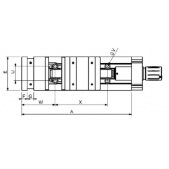 Strojní svěrák 160 mm, ARNOLD MAT s regulátorem upínací síly - hydraulický posilovač