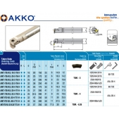 Upichovací nůž AKKO AIKT-ITG-L-20-4-T6-H