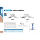 ACCUD 179-000-00 přídavná základna pro měření hloubky s posuvným měřítkem ( 75mm)