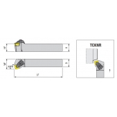 Soustružnický držák VBD TCKNL 2525 M12