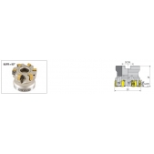 Fréza nástrčná čelní 90° AFM90-AN12-D063-A27-Z06-H