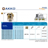 Fréza nástrčná čelní 90° AFM90L-LN1106-D080-A27-Z08