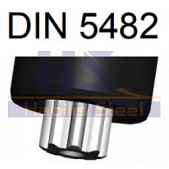 Poháněný držák pravý, DIN 5482 VDI30/ER25 - axiální odsazený - bez chlazení 1:2