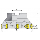 Fréza nástrčná čelní 90° AFM90-TN2207-D125-B40-Z08