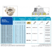 Fréza nástrčná čelní 90° AFM90-R390.17-D080-A27-Z07-H