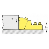Stabilní upínací čelisti, 375130, AMF 73239 - 90mm