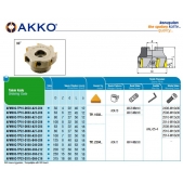 Fréza nástrčná čelní 90° AFM90C-TP16-D050-A22-Z04