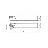 Soustružnický nůž ubírací přímý, pravý 223710 25x25 mm H 05