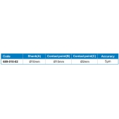 ACCUD 689-010-02 nemagnetický mechanický najížděcí trn TiN 10/2mm ( 10mm )